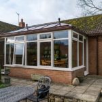 condensation on a conservatory