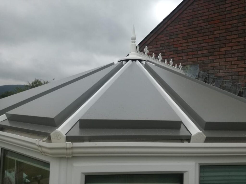 Conservatory roof replacement in Powys